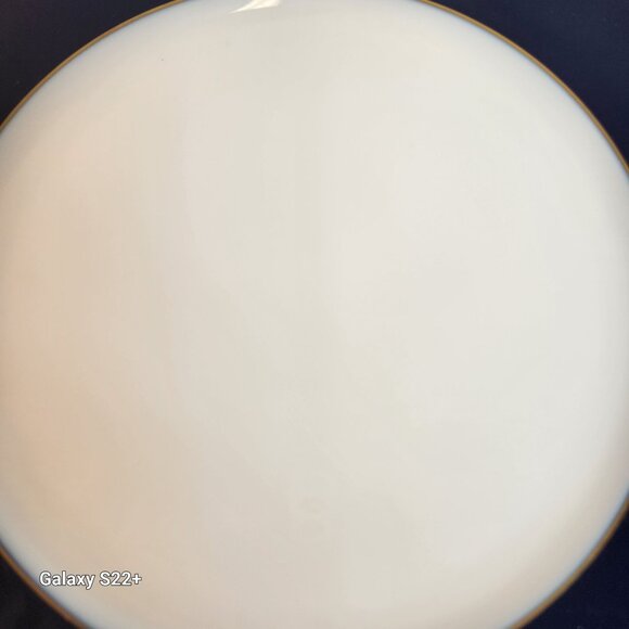 Rosenthal Classic Rose Frederick The Great Porcelain Dinner Plate Gold Trim Navy - Picture 7 of 10